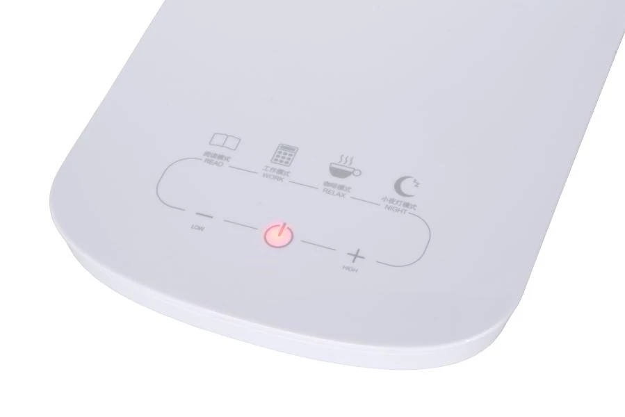 Lucide VARIO LED - Lampe de bureau - LED Dim to warm - 1x8W 2700K/6500K - Blanc - détail 1